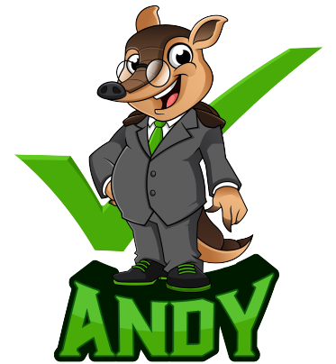 Andy mascot